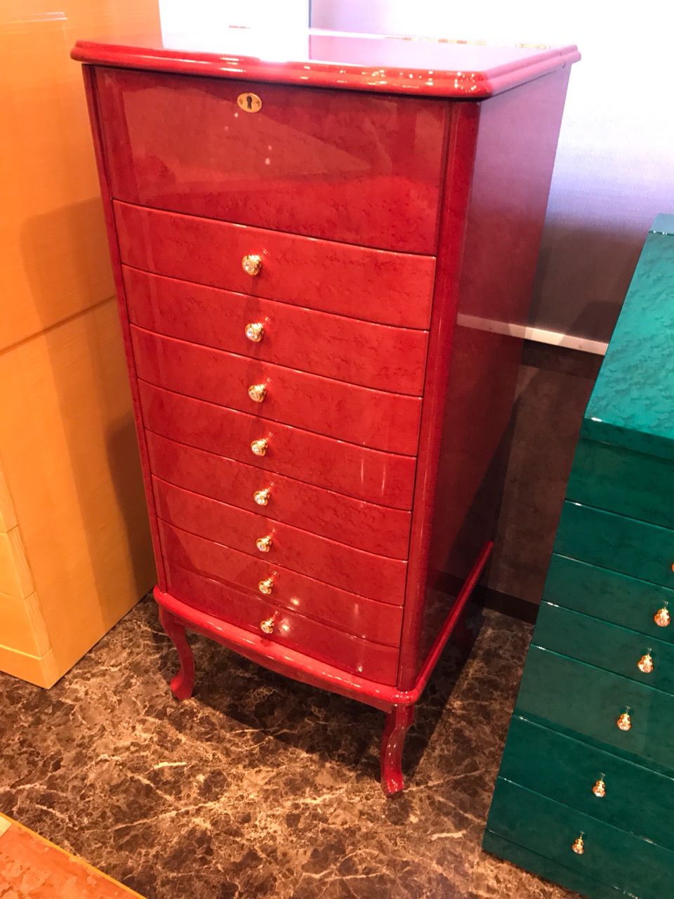 イデー IDEE SQUARE キャビネット チェスト バーズアイメープル イデー