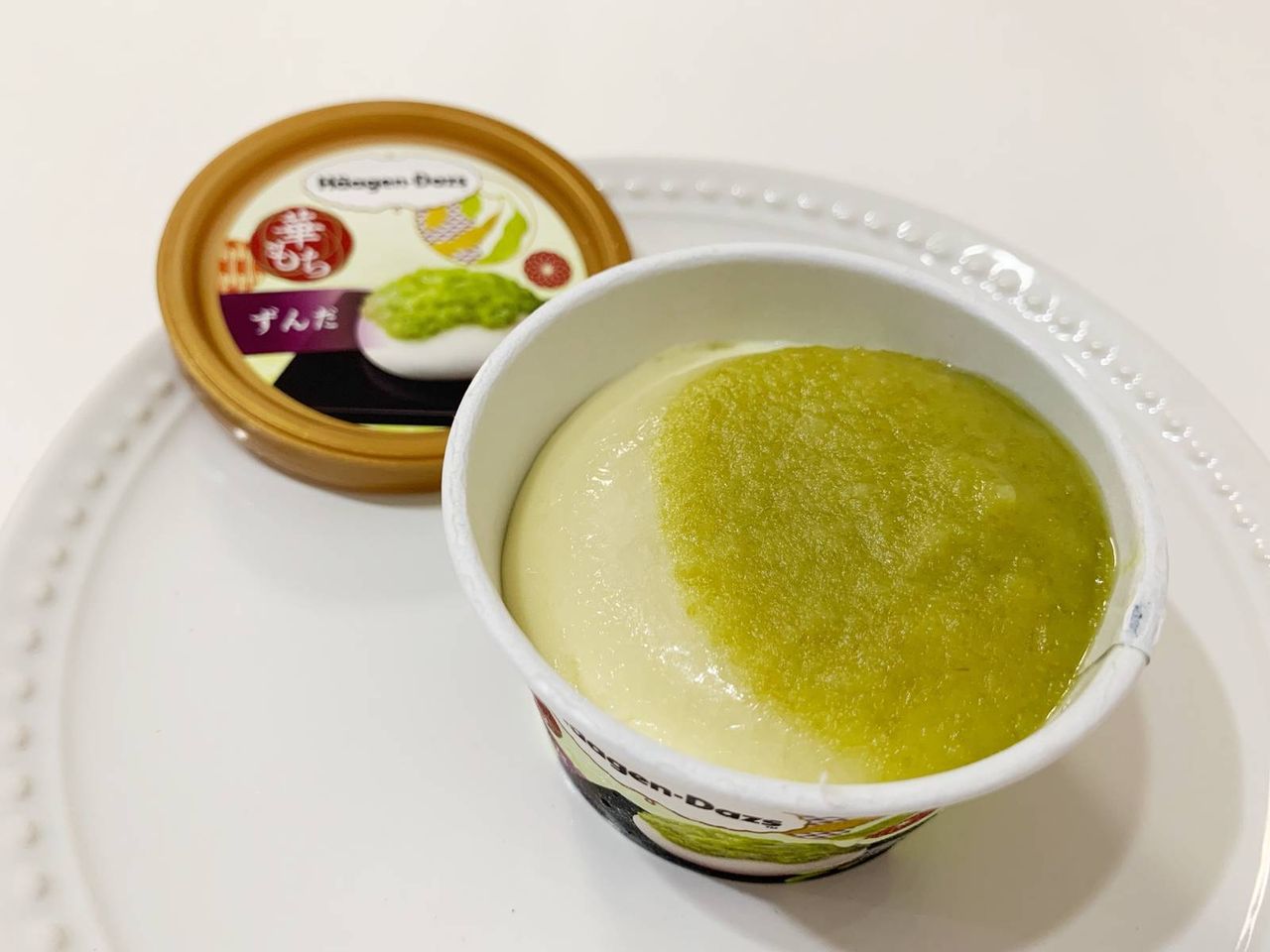 ずんだアイス ハーゲンダッツ 華もち ずんだ コンビニすいーつ ずんだアイス ハーゲンダッツ 華もち ずんだ コンビニすいーつ