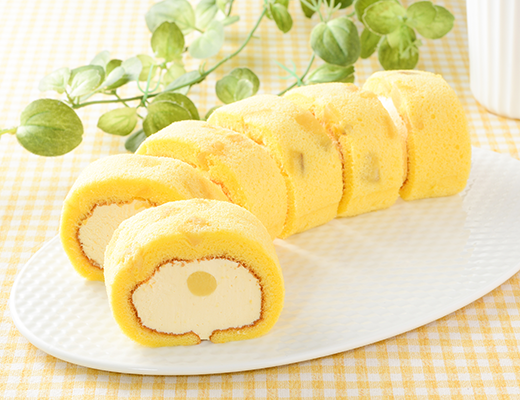 622kcal ローソン おいもさんのもち食感ロール なると金時芋餡使用 コンビニすいーつ