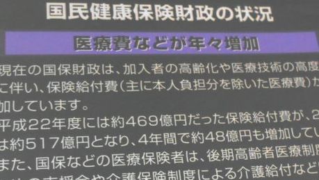 家計負担 国民健康保険