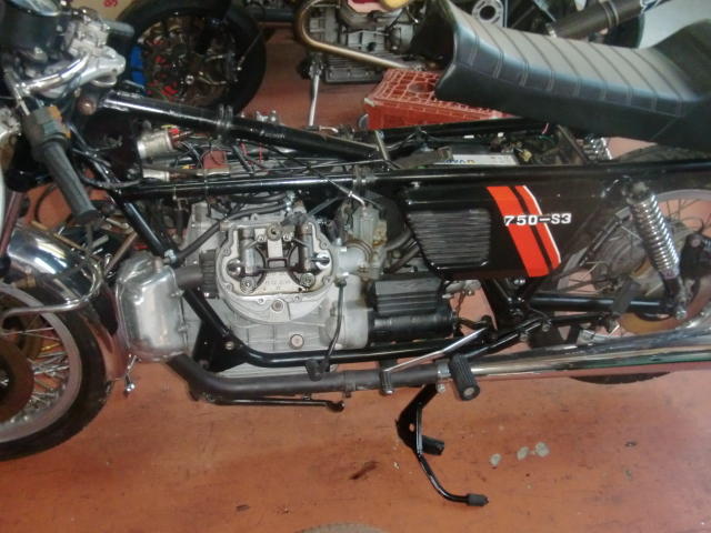 MG大黒 : MOTO GUZZI 750S3の車検整備他