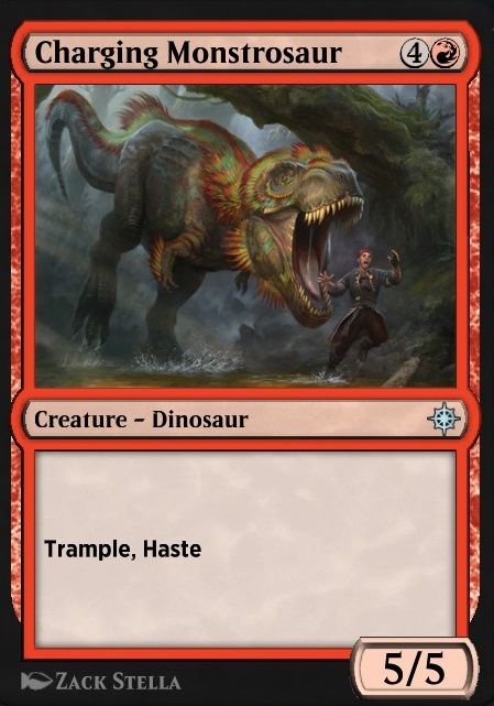 MTGアリーナ:始めて1週間以内で組めて初心者でも安心。赤緑恐竜 MTGアリーナ:始めて1週間以内で組めて初心者でも安心。赤緑恐竜