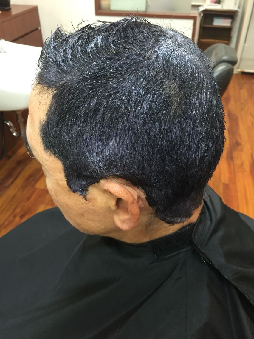 白髪染めと白髪ぼかしの違い 大東市野崎の散髪屋ヘアサロンクリス