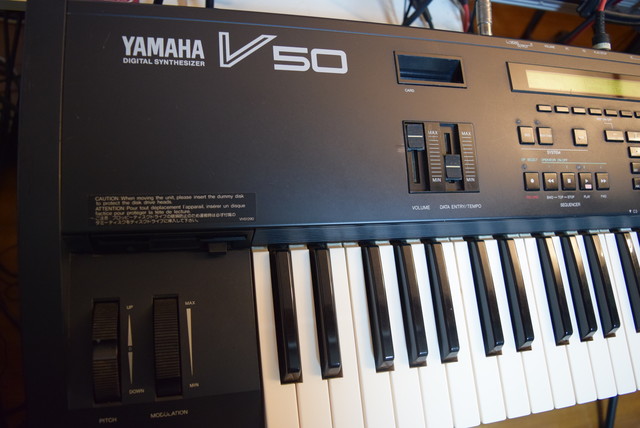 YAMAHA V50をDAWに録音しました : FALCON-106 Official Blog