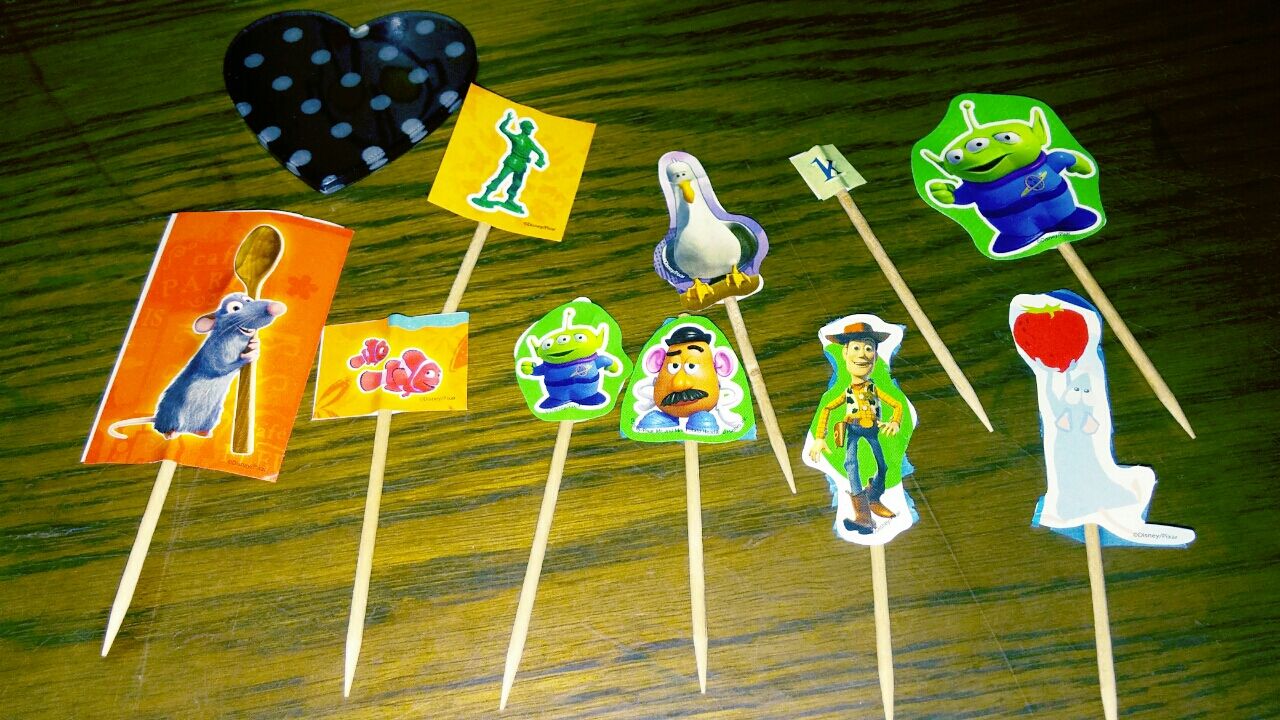 手作りピック 3びきのこぶた