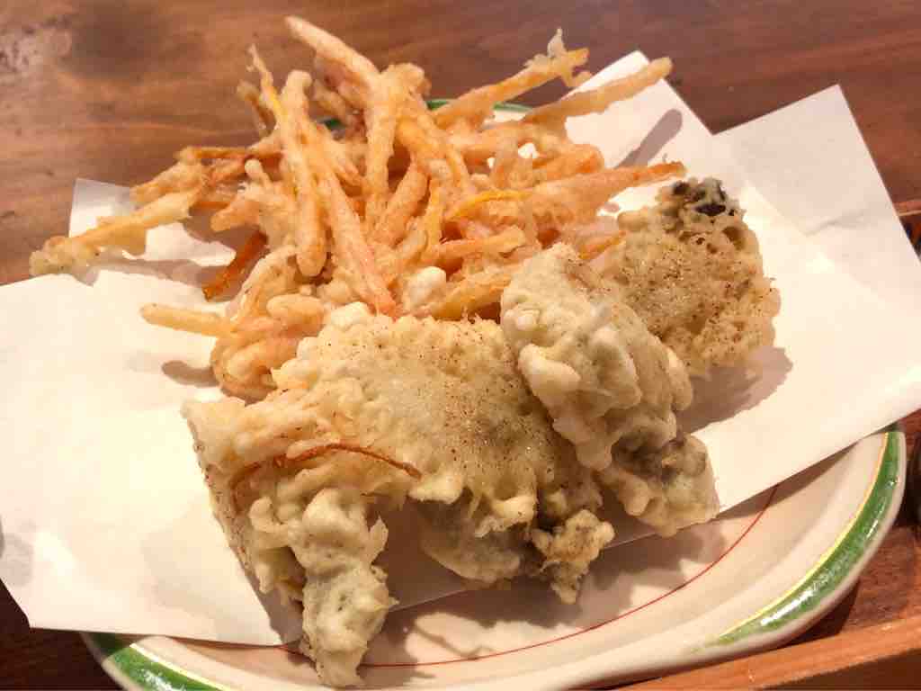 けいのむ 食べたもの作ったもの 好物の牡蠣の天ぷらに舌鼓 手打ちそば むら季 けいのむ 食べたもの作ったもの 好物の牡蠣の天ぷらに舌鼓 手打ちそば むら季