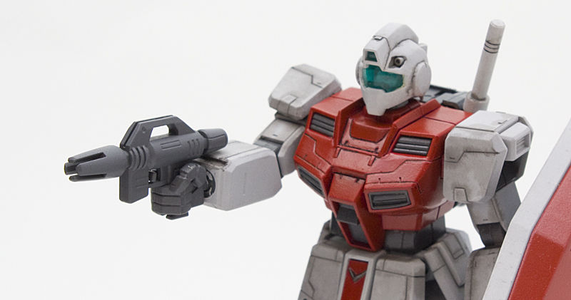 Hguc 1 144 ジム寒冷地仕様 作ってみた Route 104