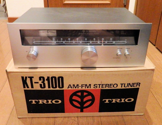 TORIO AM-FM ステレオチューナー　KT-3100G TRIO KT-3100の仕様 トリオ