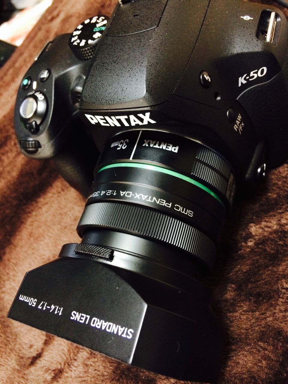 smc PENTAX-DA 35mm F2.4 AL（フード、箱付き） ペンタックス smc