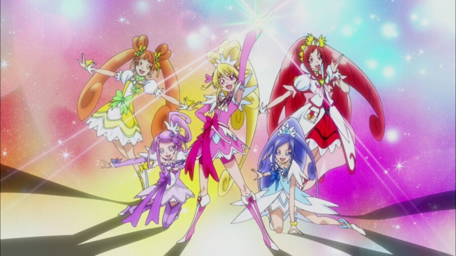 歴代プリキュアのモチーフ きゅありぽーと