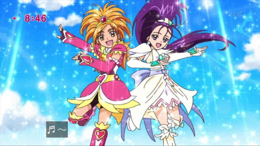 歴代プリキュアのモチーフ きゅありぽーと 歴代プリキュアのモチーフ きゅありぽーと