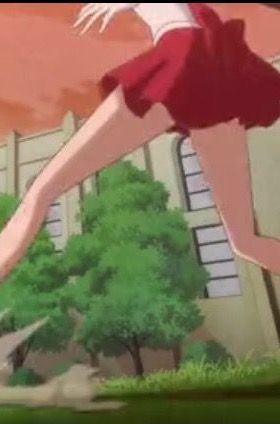 敗北の赤いミニスカート セーラームーンクリスタルact15