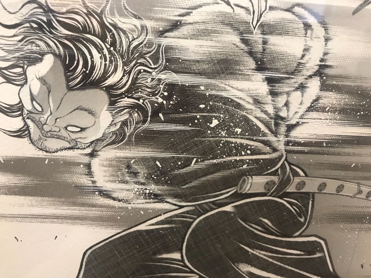刃牙原画展 9 30で終了ッッッ強くなりたくば阿寒湖へ急げッッッ 釧路のビジネスを応援するk Biz ケービズ スタッフブログ