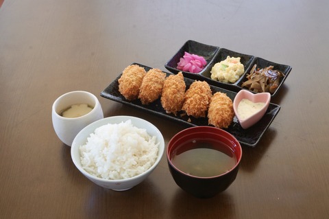 カキフライ定食