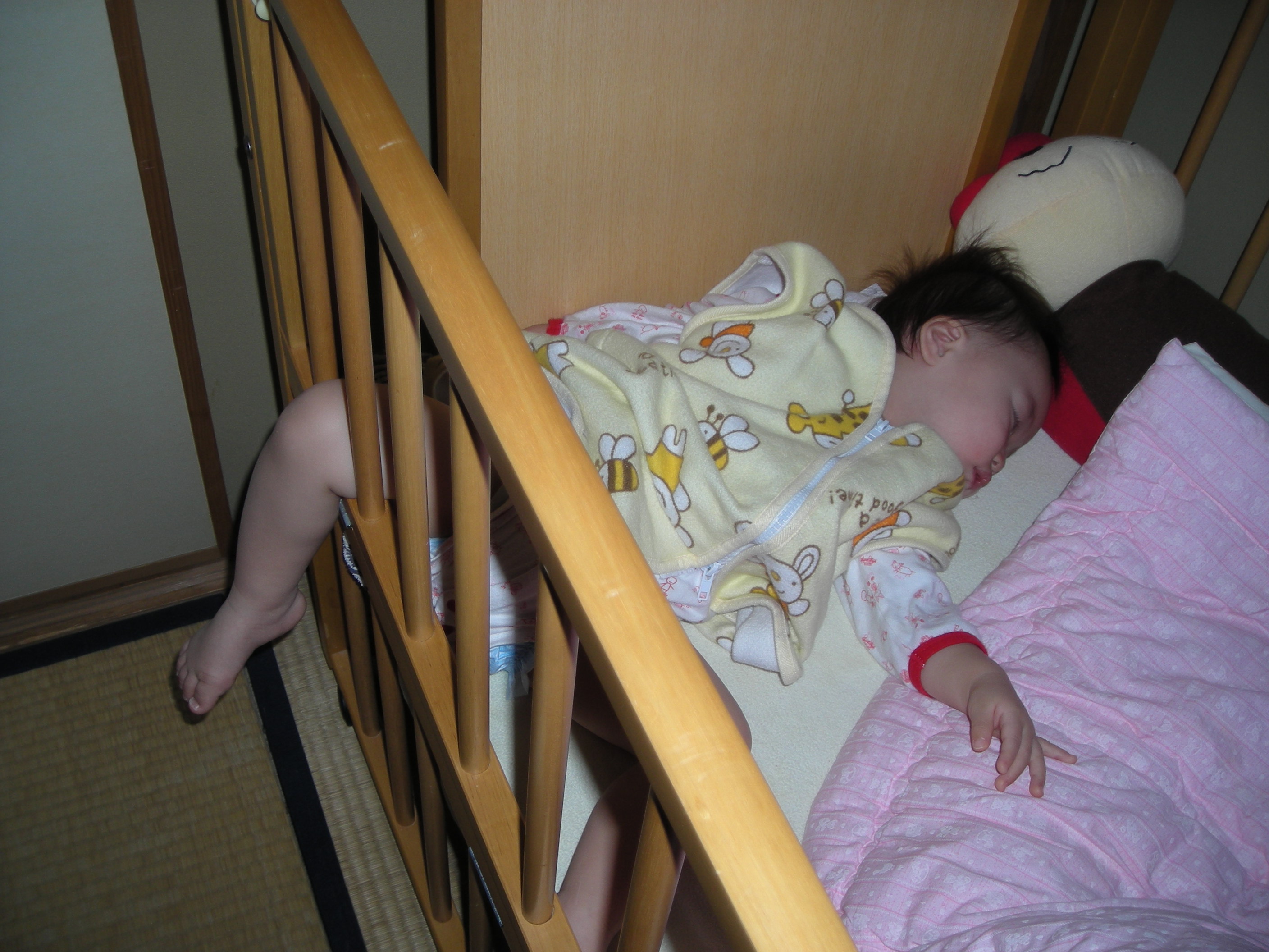 ベビーベッドはいつまで 親バカ日記
