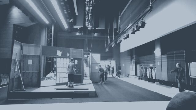劇団区民劇場のぶろぐ : 舞台裏③
