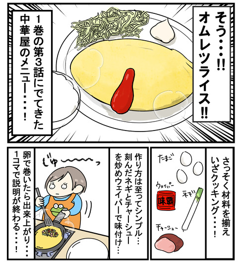 ハンチョウ飯～オムレツライス～1