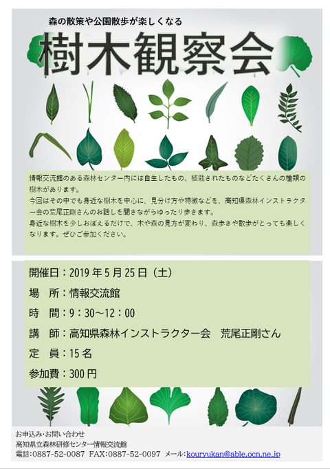 20190525樹木観察会