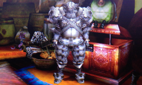 レウスシリーズ装備ハンター モンスターハンター4 フル可動