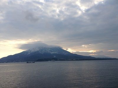 桜島鹿児島から