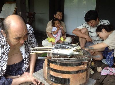 鮎の塩焼き