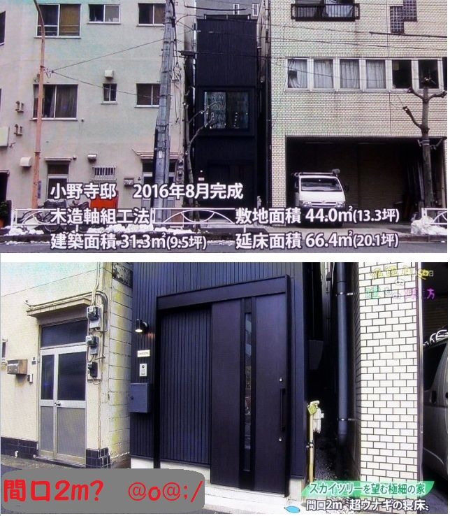 豆知識 ５５９ 幅２ｍの家の中ってどうなってるん O 静岡の狭小住宅 建築システム の現場日記