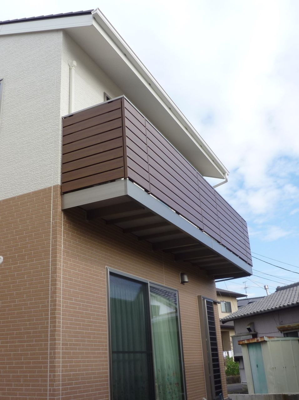 本日のときめきｐｉｃｋ ｕｐ 木調サービスバルコニー 静岡の狭小住宅 建築システム の現場日記