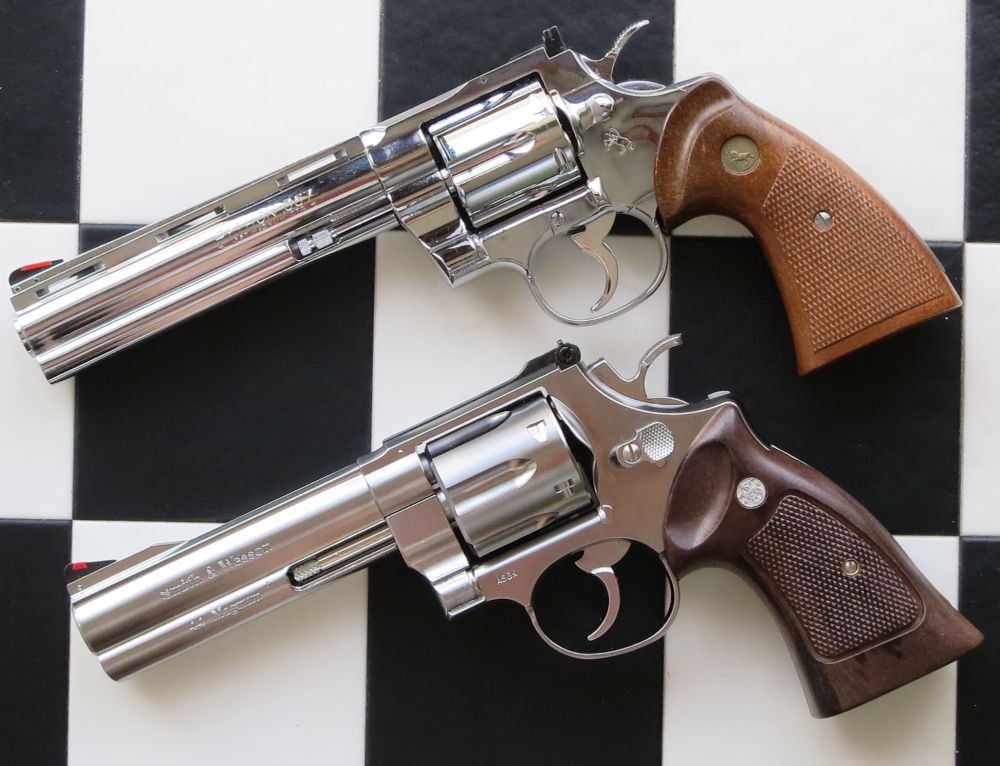 44マグナムとパイソン ～S＆Wガスリボルバー その2～ : とー