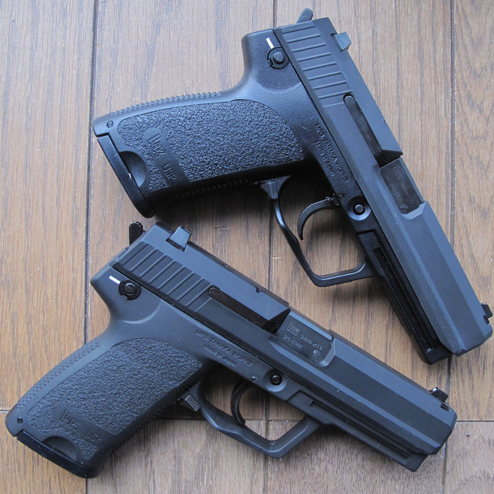 H&K USP ガスガン ブラック KWA H&K USP Full Size GBB Pistol Specifications | Airsoft