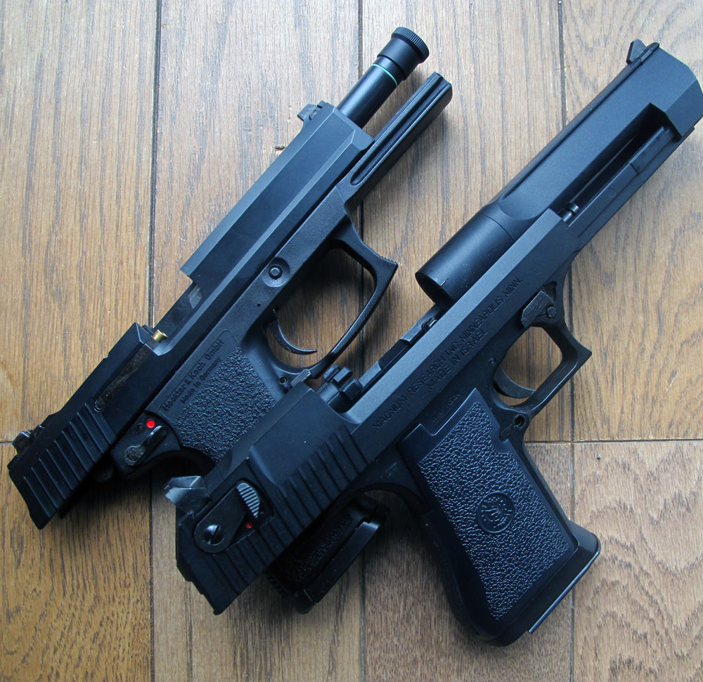 大きな大型2丁 ～MK23 SOCOMとデザートイーグル～ : とーちゃん