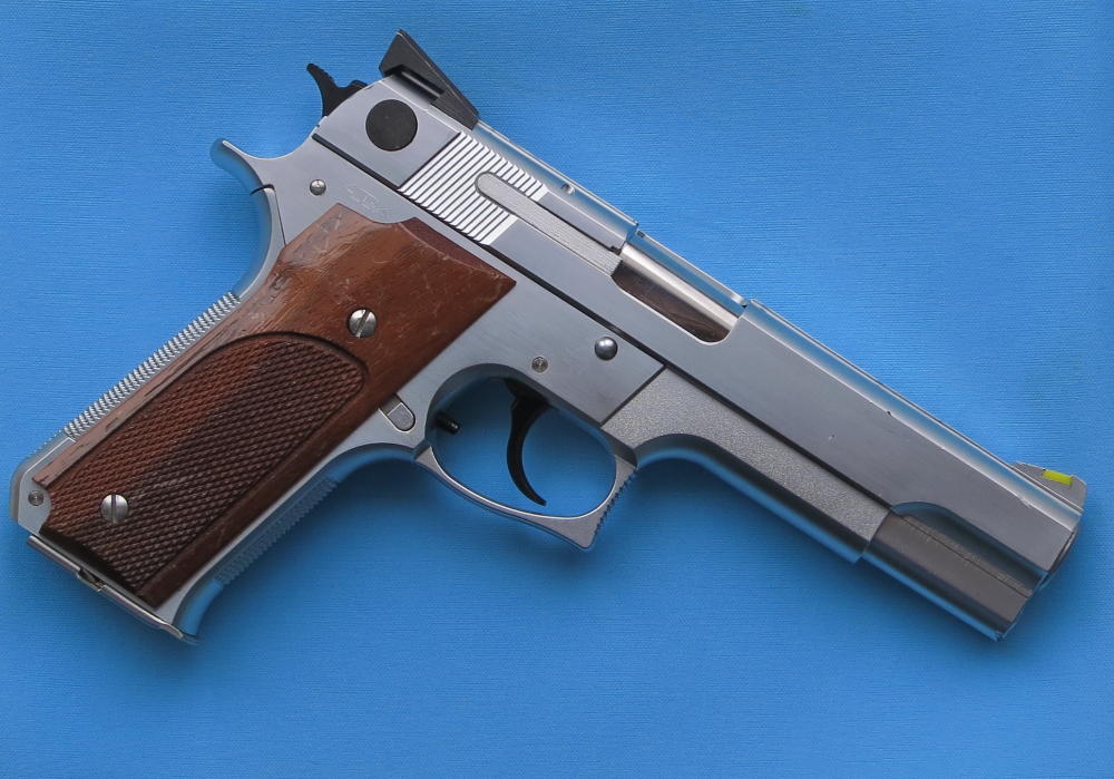 50m～HOPカスタム ☆MGC SMITH&WESSON M645 ハイパワー 93m/s ☆ WA