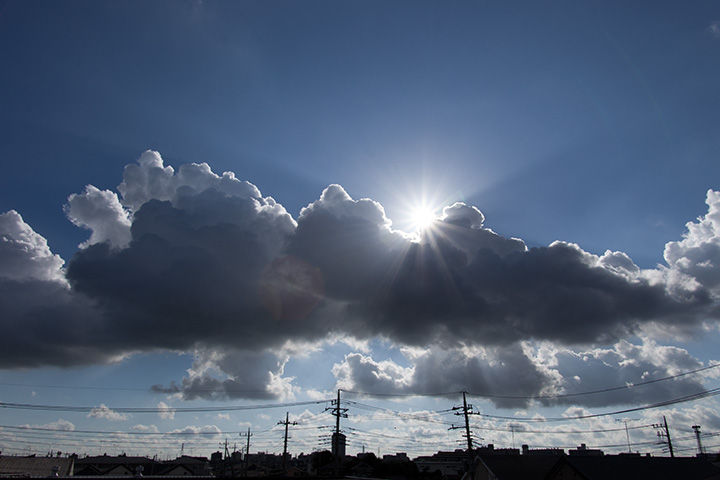 怪しい雲行き : 写真日記☆こだわりの逸品
