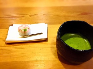 抹茶と和菓子
