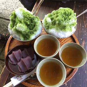 赤福のかき氷