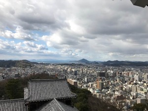 松山城からの風景