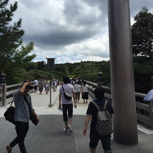 伊勢神宮の橋