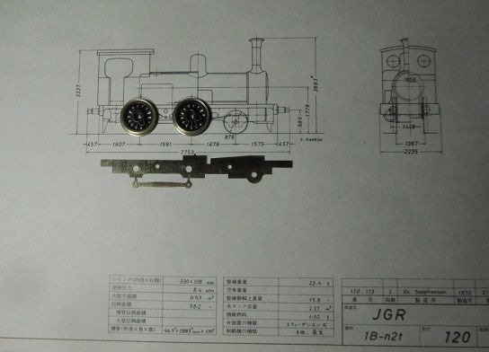 加悦鉄道2号機関車（その1）動輪 : すずしろ鉄道日記