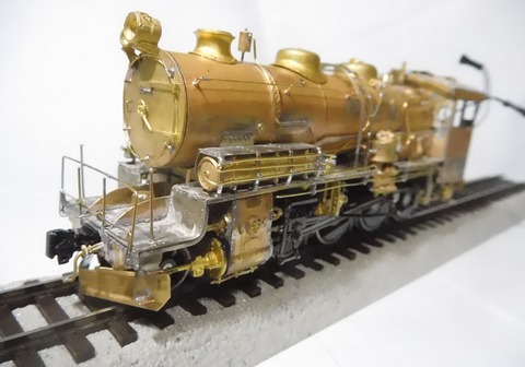 HOゲージ スノープラウ付き蒸気機関車と貨車 OO-9/HOナロー | 車両