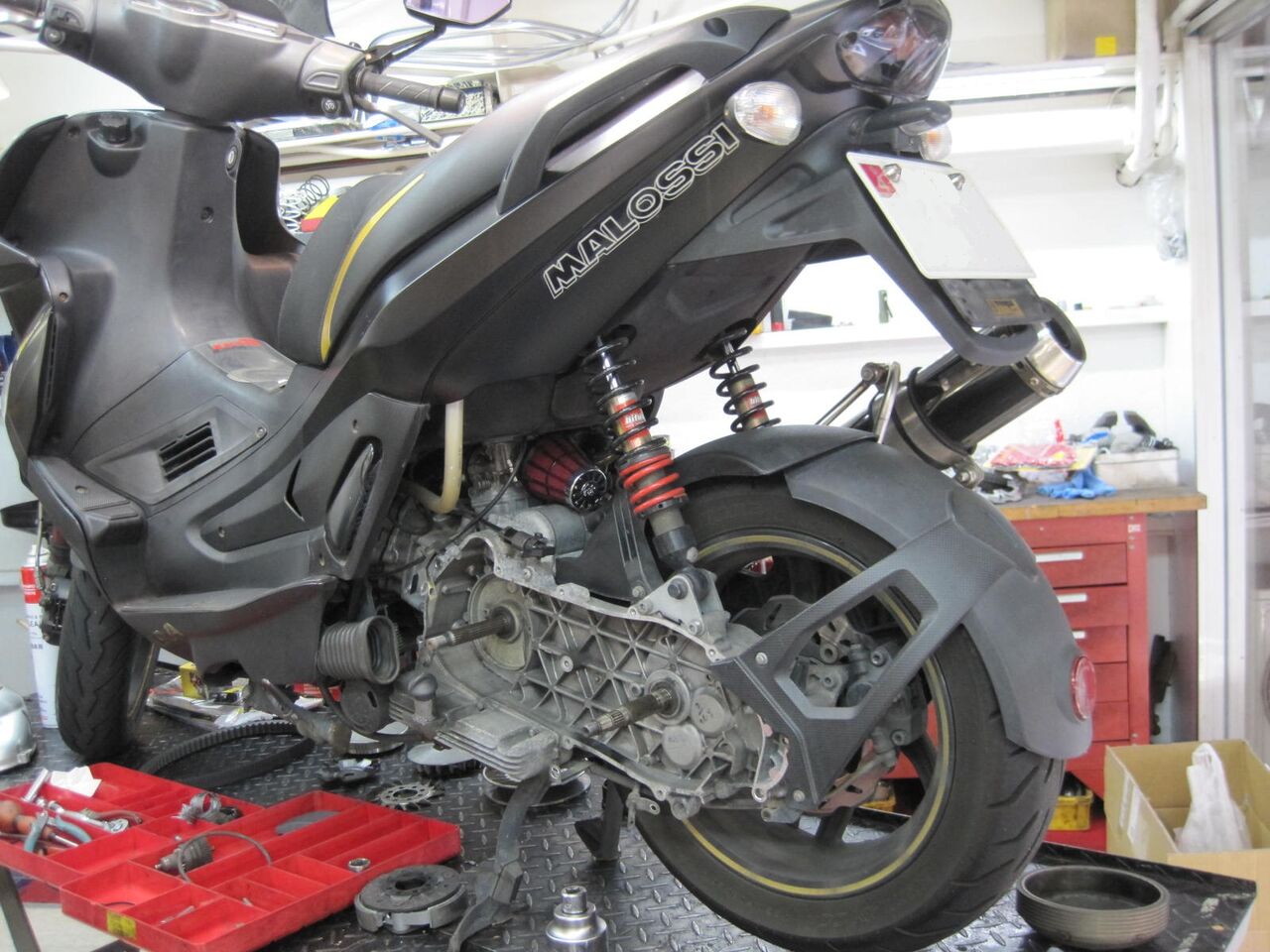 GILERAランナーRST200 ST200　MALOSSI クラッチ ST200 クラッチジャダー！ : sogno vespa club
