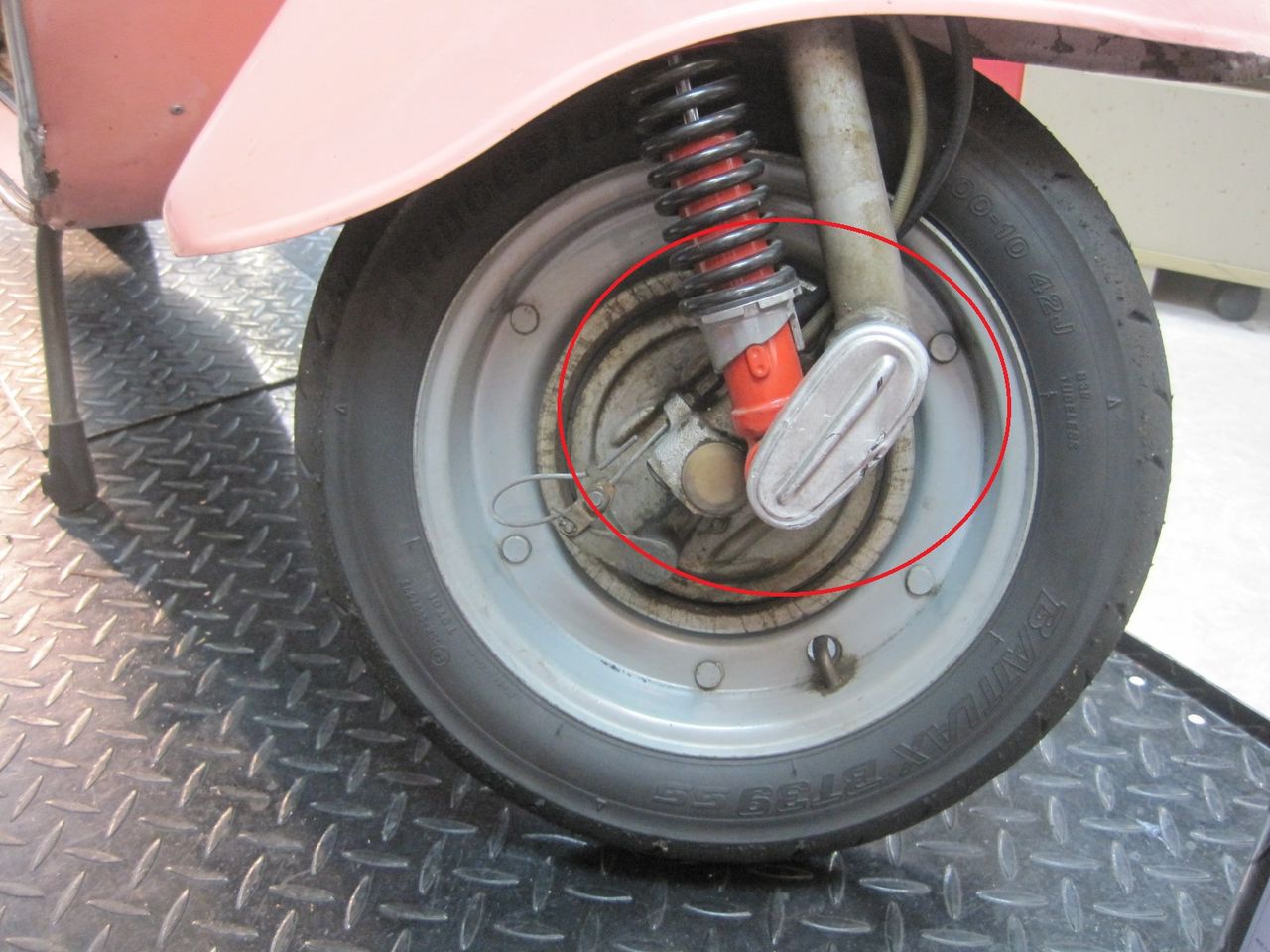 50S フロントショックアダプター！ : sogno vespa club