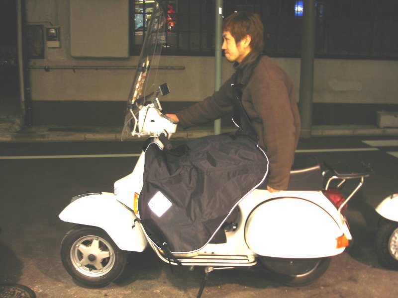 Vespa PX/GTS用 コタツ！ : sogno vespa club