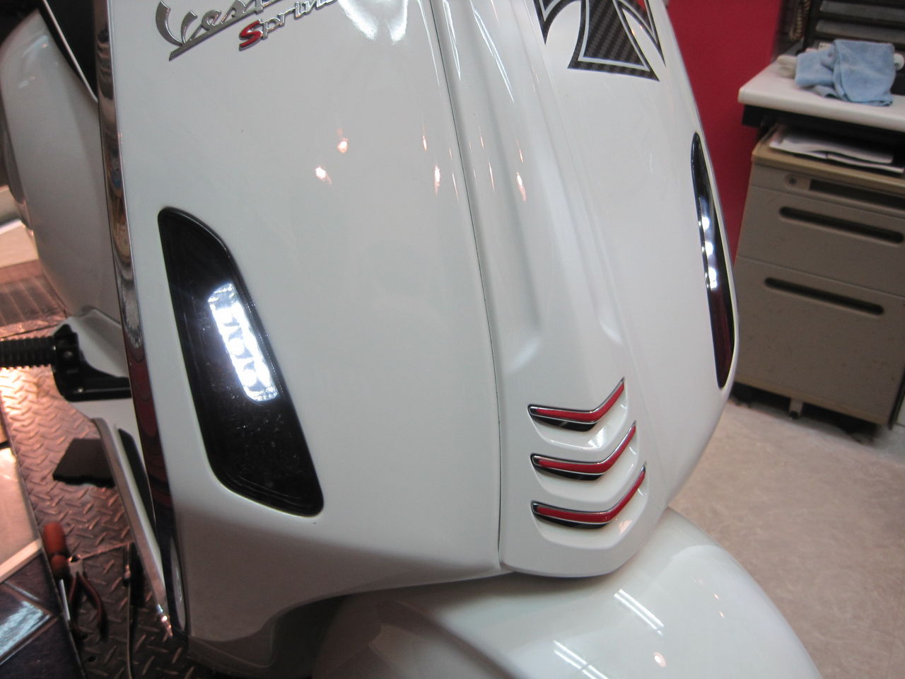 ベスパ スプリント/プリマベーラ用 LEDウインカー 前後4個セット 未