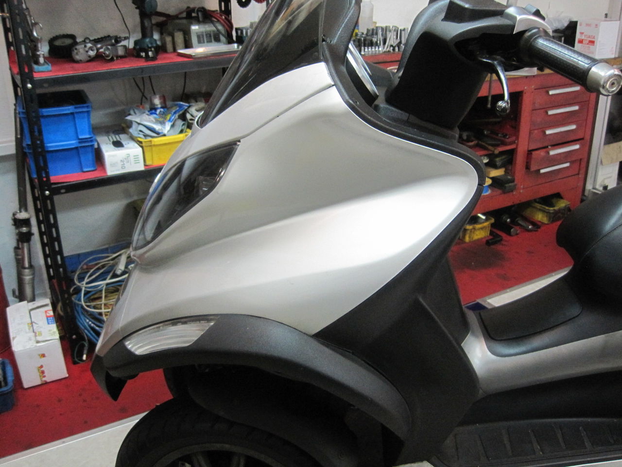 Mp3 250ie フューエルポンプ交換 Sogno Vespa Club