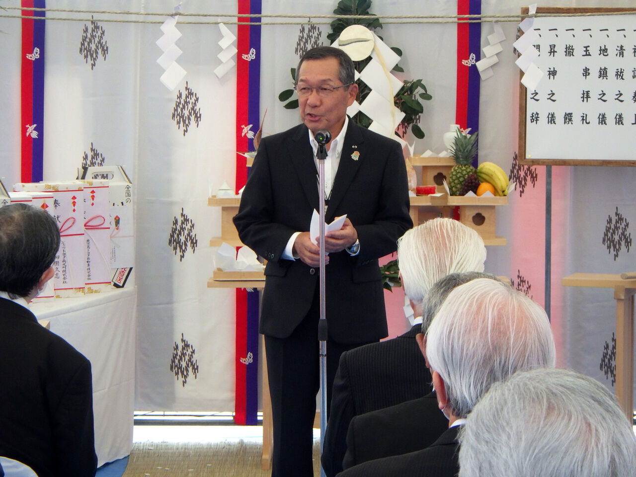 南九州日野自動車 リニューアルプロジェクト 地鎮祭 渡辺組 新着ブログ
