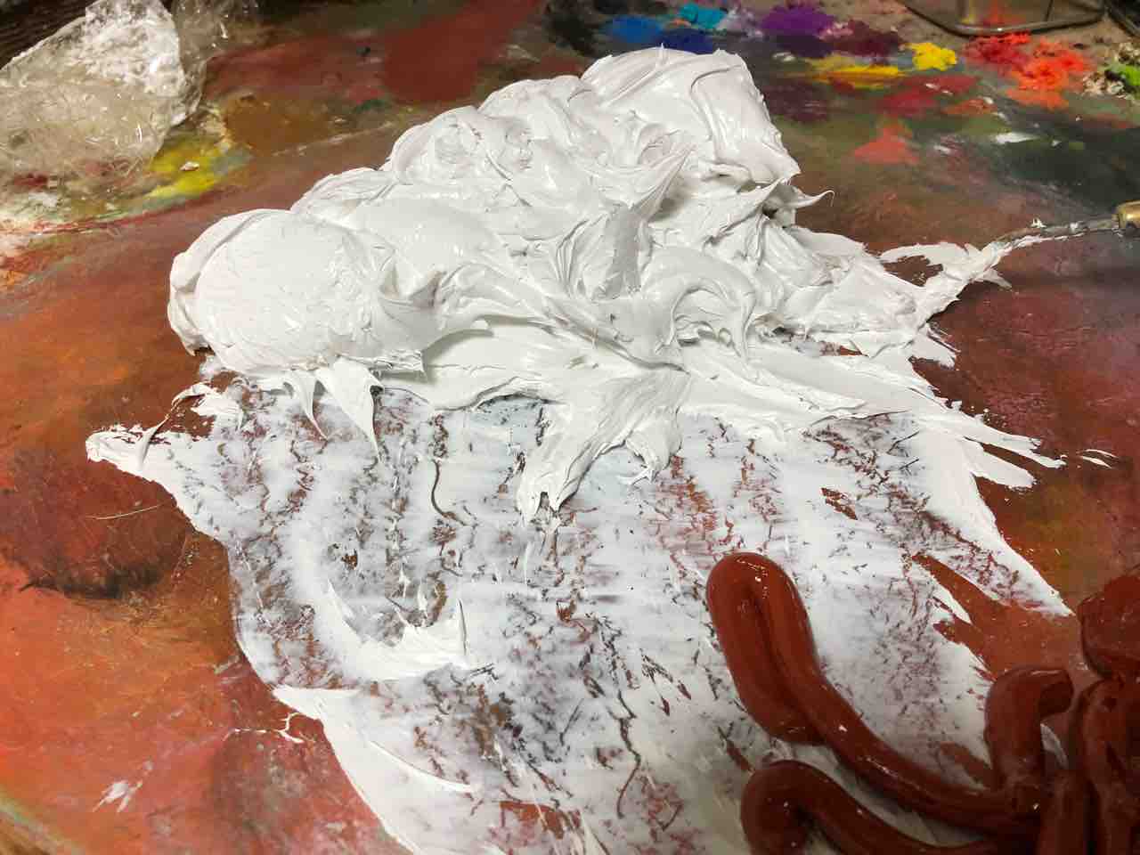 台北から帰って、絵の具まみれと錆びまみれ : えかきの思考