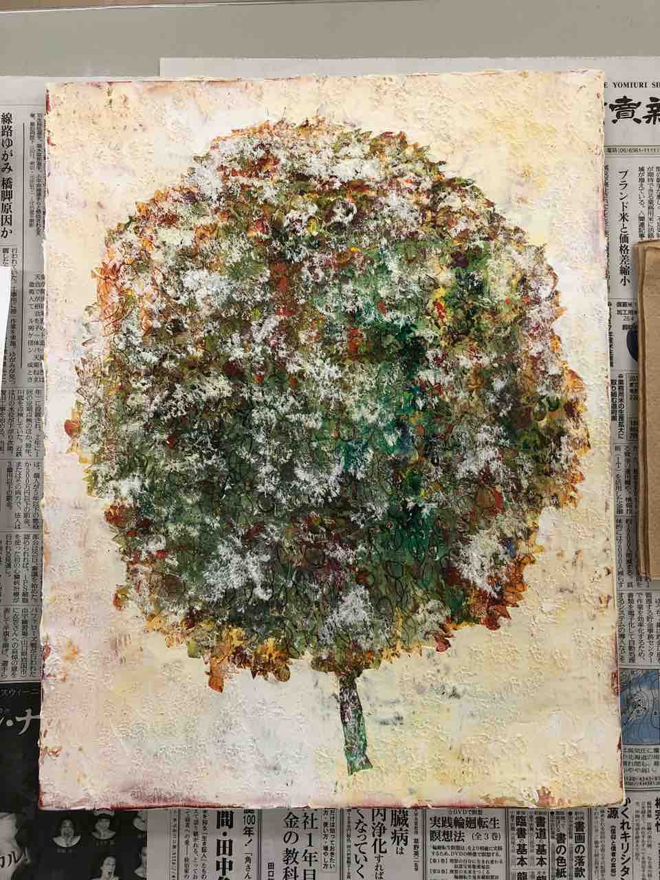 僕が描いた絵 絵画 作品 りんご 油絵 令和キャンペーン りんご」油絵 油彩 キャンバスF4号 33cm✖️24cm 額無し 絵画