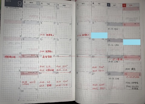 手帳を使ったスケジュール管理 ほぼ日手帳を活用 かえるの業務日誌 Uscpa Mba挑戦中 手帳を使ったスケジュール管理 ほぼ日手帳を活用 かえるの業務日誌 Uscpa Mba挑戦中