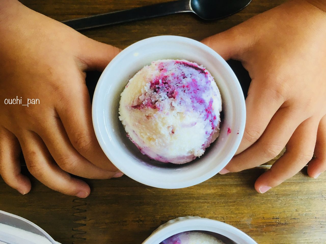 簡単すぎるアイスクリーム ブルーベリーソースもレンチン2分で超楽チン ちいさんちのごはん