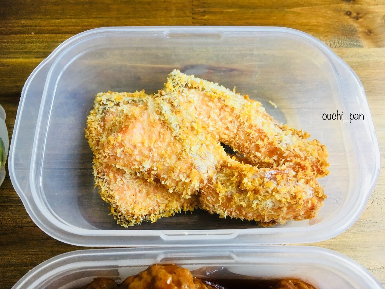 簡単すぎてすみません な トースターで焼くだけのサーモンフライと 久々にこれ何でしょう ちいさんちのごはん