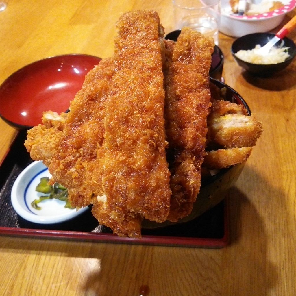 056 小平町 お食事処すみれ トンカツ丼 一笑健命 日々 楽しく 愉快に